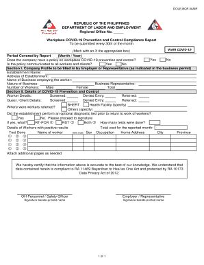 dole wair online submission
